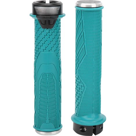 Poignées de vélo ENLEE (lot de 2) antidérapantes en caoutchouc pour VTT, résistantes aux chocs, pour guidon de vélo de montagne (1/5)