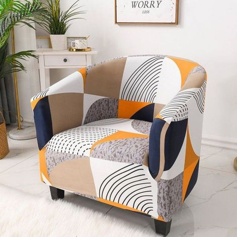 Housse De Fauteuil Cabriolet - Extensible Antidérapante - Pour Salon Chambre Bar - 1 Pièce (1/4)