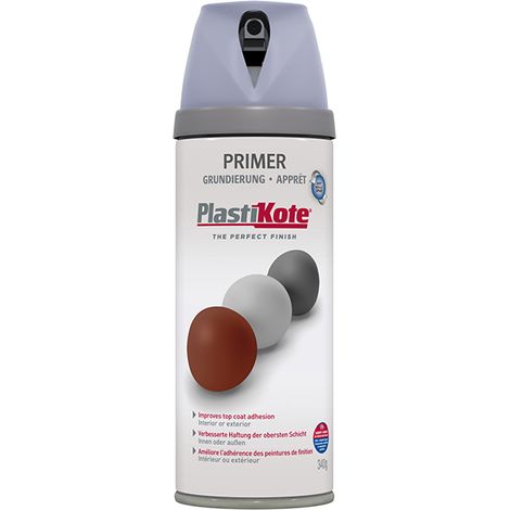 PlastiKote 440.0025003.076 Twist & Spray Primer Grey 400ml PKT25003
