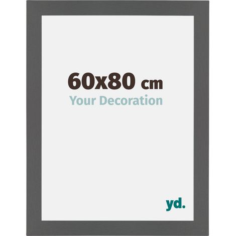 Cadre Puzzle 60x80 cm - cm - Anthracite - MDF - Mura. (1/5)