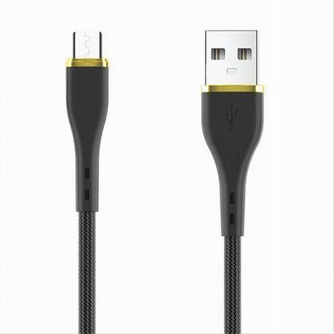 TRADE SHOP - Cavo Usb/micro Usb Trasferimento Dati Super Ricarica 1.5 Mt 3a Smartphone F-s051 - (1/4)