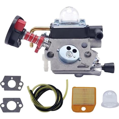Pour taille-haie HS82 HS82T HS82R HS87T HS87R Kit  4237 120 0621 avec filtre à air et tuyaux de carburant, construction en métal et plastique, installation facile