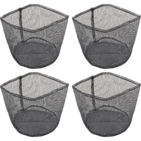 Sac de Culture pour Plantes Aquatiques Pot Rond Réutilisable en PVC pour Jardin et Étang-Crezuo (1/5)