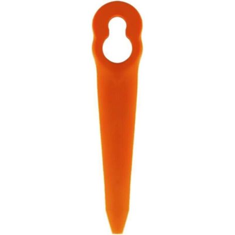 Ulisem 100 orange L90 blades for Einhell, Bosch and CMI lawnmowers - Plastic blades (1/4)