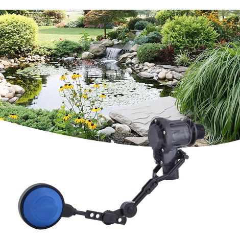 Nouvelle vanne à flotteur en plastique pour châteaux d'eau et étangs, vanne d'arrêt rapide, flotteur de 2,5 cm (1 pouce). (1/4)