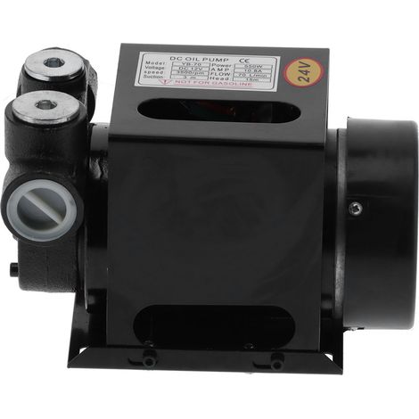 Pompe à carburant électrique auto-amorçante 24V DC pour transfert de gasoil, moteur à courant continu, dispositif de pompage pour véhicule (1/5)