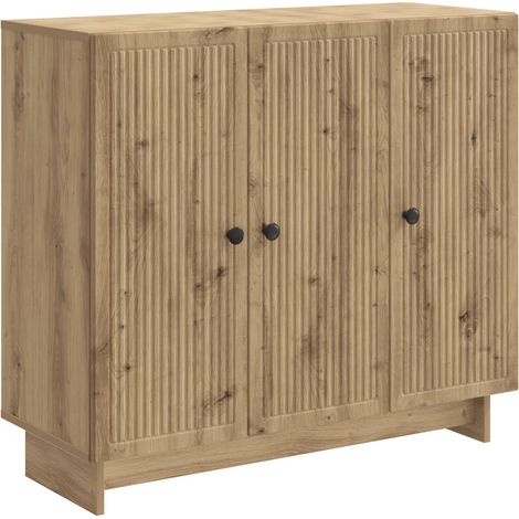 Sideboard Artisan Oak 89 x 34.5 x 80 cm Engineered Wood vidaXL