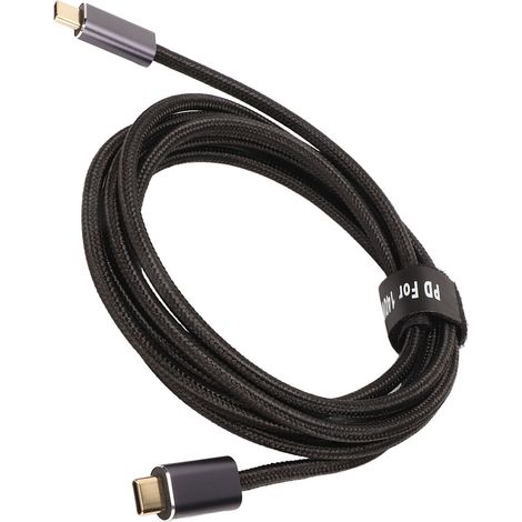 Câble USB-C 140W PD3.1 pour Charge Rapide, 10Gbps USB2.0, Idéal Bureau et Voyage, 200cm (1/5)
