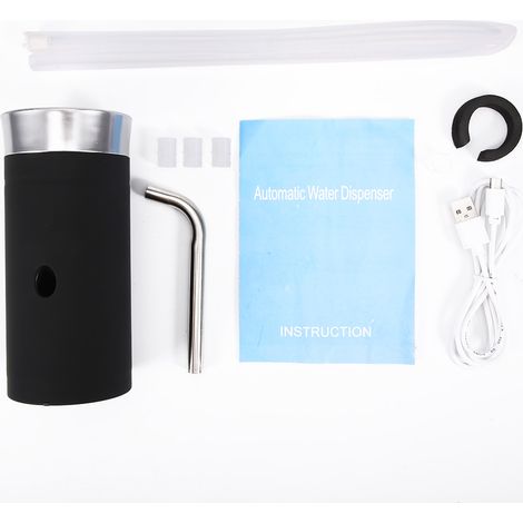 Distributeur De Bouteille - Pompe À Eau Électrique Double - Rechargeable USB - Pour Bidons De 5 L À 18,9 L - 1 Pièce (1/5)