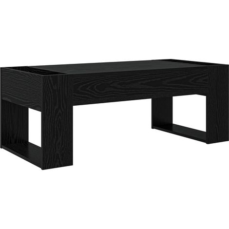 Table basse Chêne noir 110 x 50 x 41 cm Bois d'ingénierie