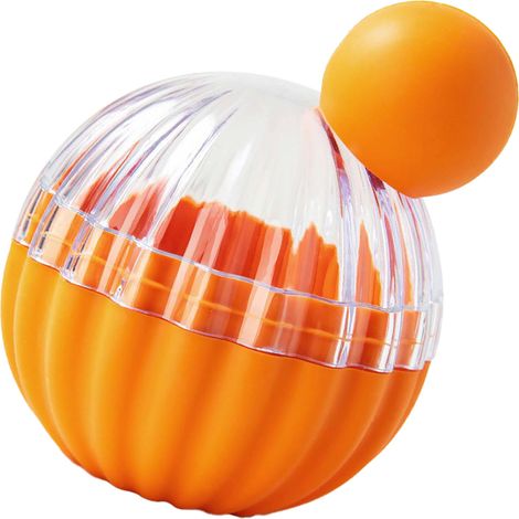 Eiswürfelform für Eishockey, kaktusförmige Eiswürfelform, Whisky-Eiswürfelbereiter, Eiswürfelbereiter aus lebensmittelechtem Silikon, orange. (1/5)