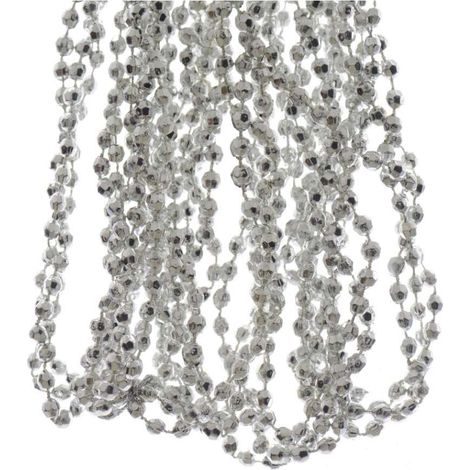 Ghirlanda di perline silver 270cm (1/2)