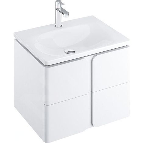 Ravak Balance - Meuble sous lavabo 600x500x465 mm, blanc X000001366 (1/4)
