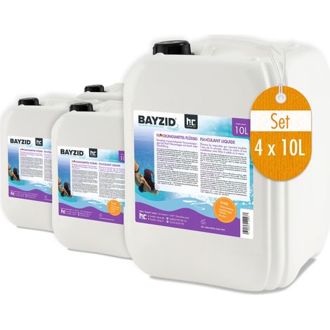 4x 10 L BAYZID® Flockungsmittel flüssig (1/5)