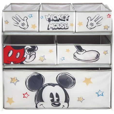 Meuble de Rangement à 6 paniers Disney Mickey