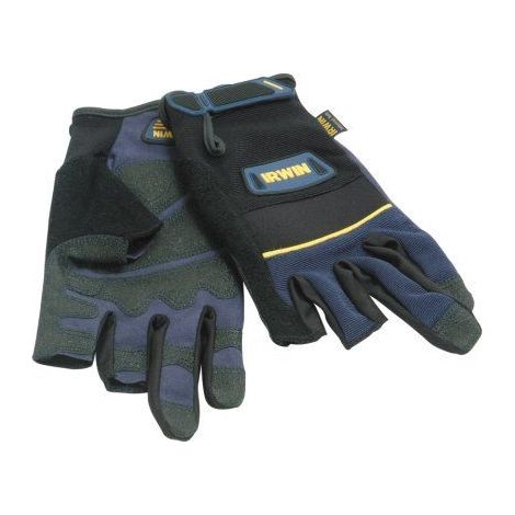 Gants de menuisier IRWIN taille XL 10503829 fermeture auto-agrippante (1/3)