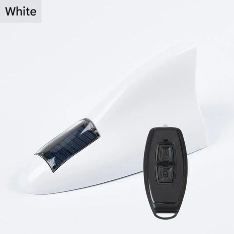Antenne solaire magnétique pour voiture, feux LED pour camion, feux clignotants colorés, ailerons de requin, adaptés aux voitures et aux camions (1/5)