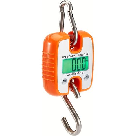 Elektronische Kranwaage (300 kg), Hebewaage, Hakenwaage, tragbare Hebewaage, industrielle Traktionswaage (1/5)