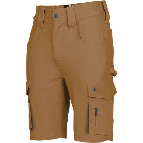 Bermuda de Travail Archi - Taille 52 - Camel - Résistant et Confortable - D-Work