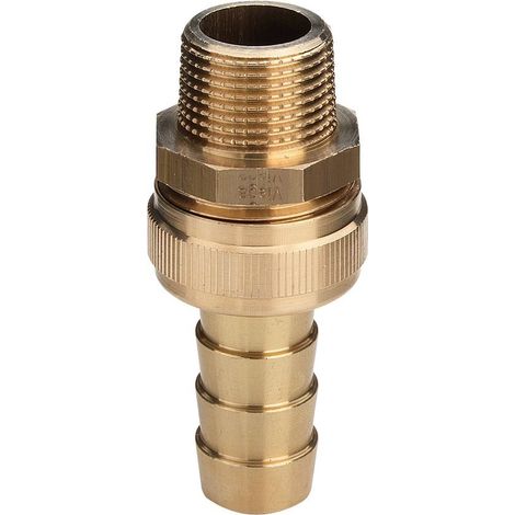Viega Standrohrverschraubung 119454 R 1 1/4 x 1 1/4" x G 1 1/2, Messing, konisch dichtend (1/2)