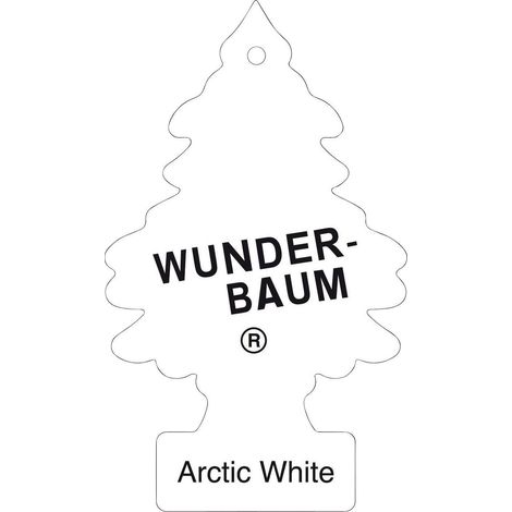 Désodorisant Wunder Baum - Blanc arctique (1/2)