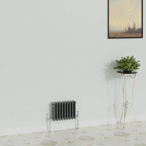 WarmeHaus Traditional Radiator Anthracite Triple Column 300x427mm (1/5)