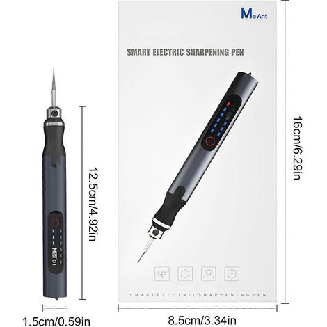 Stylo de polissage et de meulage électrique USB, meuleuse sans fil, rechargeable, professionnel