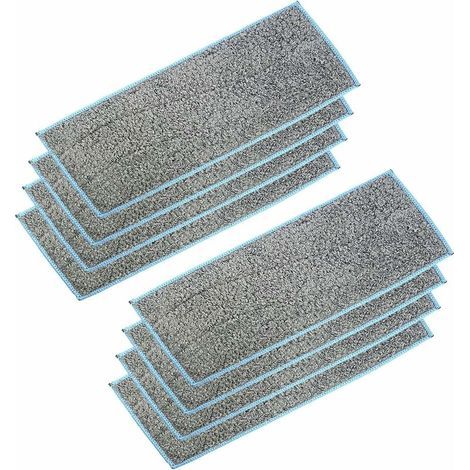 Pack of 8 Washable and Reusable Wet Mop Pads for M6 Robot Mop 270x106mm (1/5)