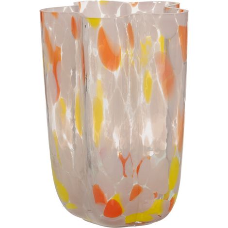 Amadeus - Vase Alois jaune rose H25 cm (1/2)