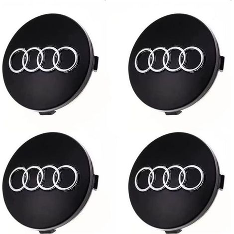 4-pezzo Cache Mozzi per Audi 60mm Centro Ruota ABS Accessori Auto (1/5)