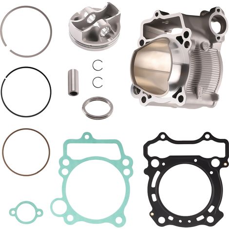 Cylinder Piston Top End Rebuild Kit for Yamaha WR250F YZ250F 2001-2013 77mm (1/5)