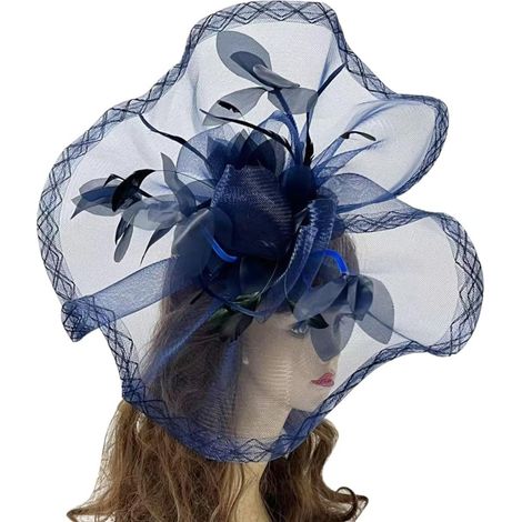 Épingle à cheveux médiévale en fil de fleur avec plume délicate pour mariage, fête, mariage (1/5)