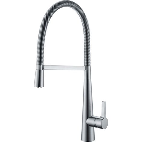 RAK Oslo Pull Out Side Lever Kitchen Sink Mixer Tap - RAKKIT011 (1/2)
