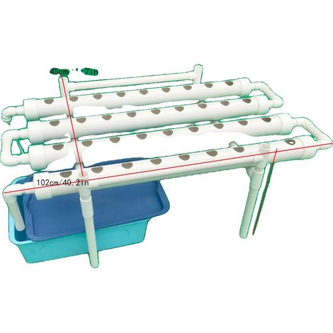 Kit de culture hydroponique, Utilisation efficace de l'eau, Design gain de place, 36 Trou (1/2)