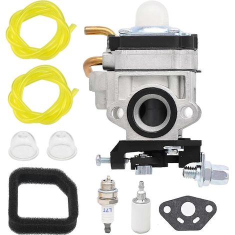 Compatible avec le carburateur 308054129 et le kit de réglage du filtre à air pour le souffleur de feuilles dorsal Ryobi RY38BP 175 MPH 38cc. (1/5)