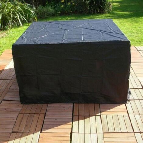 Housse de protection pour meubles de jardin, imperméable, protection UV, idéale pour l'extérieur, 210D (240x140x90cm) (1/5)