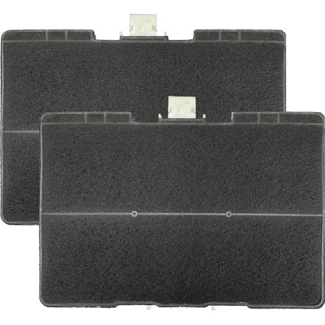 Lot de 2 filtres à charbon actif pour hotte aspirante, compatibles avec LZ53451, LZ53450, rechange pour Z5102X1, Z5102X5, également compatible avec DHZ5345, DHZ5346 (1/5)