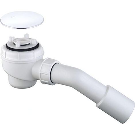 Kludi Siphons - Garniture de vidage pour receveur Tasso, chrome/plastique 2105205-00 (1/2)