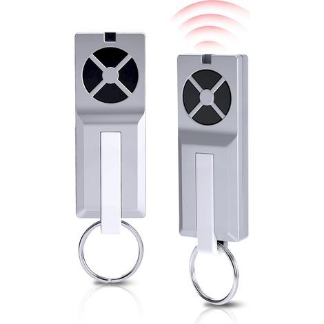 Télécommande universelle 4 canaux pour porte de garage - Compatible avec TX4RUNI - 433,92 MHz - Pour motorisation de garage et porte extérieure - avec batterie (1/5)