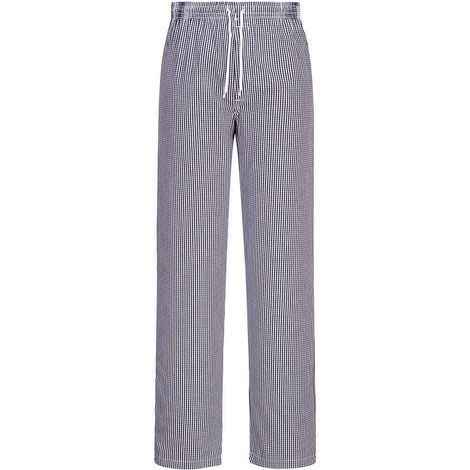 Pantalon de cuisine Bromley couleur : Bleu Check taille M - PORTWEST (1/2)