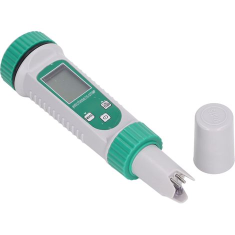 Wasserqualitätsmessgerät 6 in 1: pH-Wert, elektrische Leitfähigkeit, TDS-Wert, Salz, spezifisches Gewicht, Temperatur – ideal für Aquarien (1/5)
