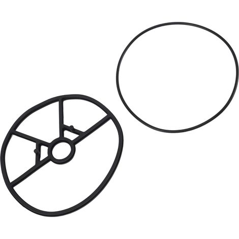 Kit Joints Toriques Caoutchouc - Lot de 3 - Pour Vanne Multiport 1-1/2" - Étanchéité Optimale - Piscines et Spas - Noir (1/5)