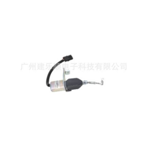 L'électrovanne d'arrêt de carburant pour excavatrice 3974947 est compatible avec les pièces mécaniques des excavatrices de la série Cummins. (1/4)