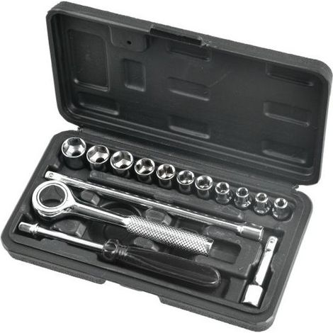 Coffret Douilles Embouts 1/4'' Polyvalence Compacte 16 Pièces - Kreator (1/4)