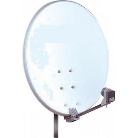 Antenne - TONNA - 60CM - Acier gris - LNB universel - 0.3 dB