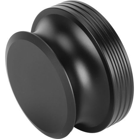 Stabilisateur Anti-Vibration pour Platine Vinyle - Poids en Alliage d'Aluminium Noir - Améliore la Lecture des Disques (1/5)