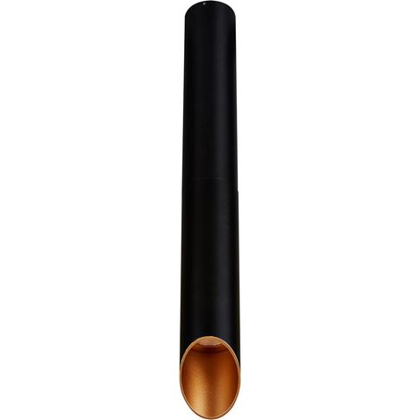 Italux Argon faretto LED 7W 3000K nero/oro 50cm IP20