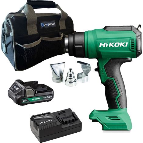 Hikoki RH18DAW4Z 18V Cordless Heat Gun + X1 2AH Battery + Charger + Bag (1/5)