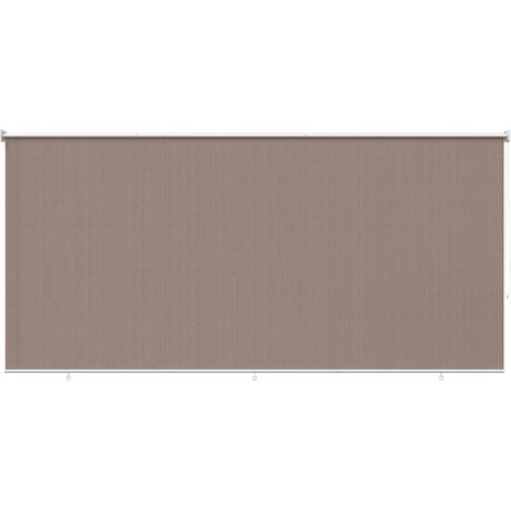 Store enrouleur extérieur à 90% de blocage UV Taupe vidaXL
