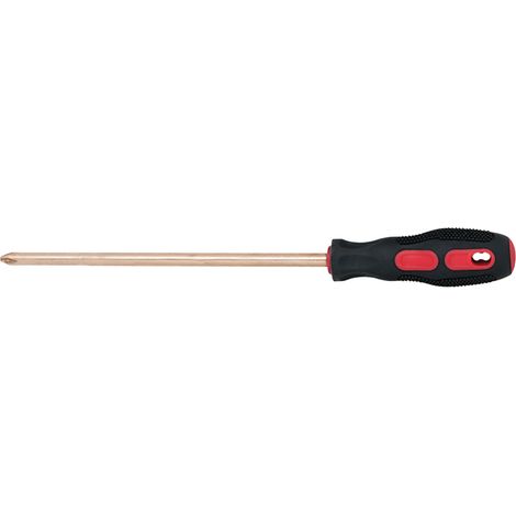 KS Tools BERYLLIUMplus Schraubendreher Kreuzschlitz PH3, 250 mm (1/2)